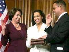 Rep. Keith Ellison taking oath of office